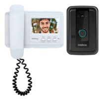 Videoporteiro Residencial Com Monofone IVR 4 Intelbras Branco