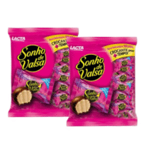 2 Pacotes Chocolate Sonho de Valsa 1Kg