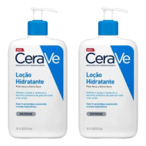 2 Unidades Cerave Loção Hidratante Com Ácido Hialurônico 473ml 2 Unidades Cerave Loção Hidratante Com Ácido Hialurônico 473ml