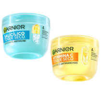 2 Unidades Garnier Hidratante Facial Toque Seco Vitamina C ou Salicilico 85g