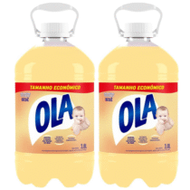 2 Unidades Sabão Líquido Ola Bebê para Roupas Finas e Delicadas 3,8L