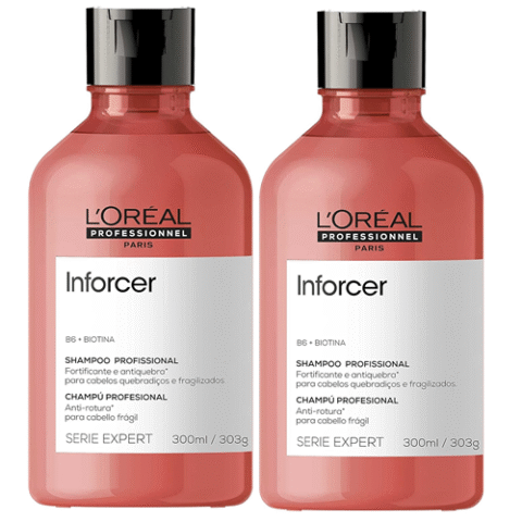 2 Unidades Shampoo L’oreal Professionnel Inforcer 300ml