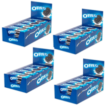 4 Packs Oreo Biscoito Recheado Original Display Com 8 Unidades 36g