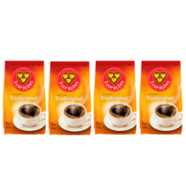 4 Pacotes 3 Corações Café Torrado E Moído Tradicional 250g