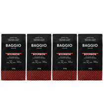 4 Unidades Baggio Café Café Torrado E Moído Bourbon 250g