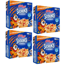 4 Unidades Cereal Sucrilhos Original Kellogg’s 1Kg