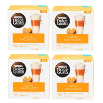 4 Unidades Dolce Gusto Nescafe Latte Macchiato 10 Capsulas