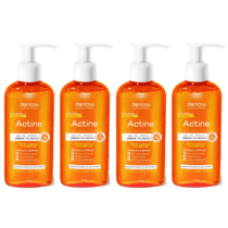 4 Unidades Gel de Limpeza Actine Darow + Vitamina C 140g