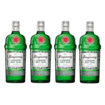 4 Unidades Gin London Dry Tanqueray 750ml