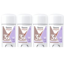 4 Unidades Rexona Clinical Antitranspirante Creme Extra Dry 58g