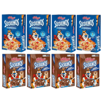 4 Unidades Sucrilhos Kellogg’s Tradicional ou Chocolate 240g