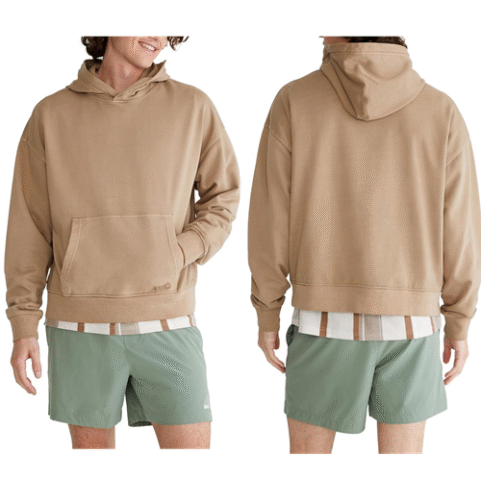 Aeropostale Moletom Boxy Terry Po Masculino
