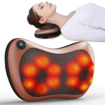 Almofada Massageadora Eletrônica Shiatsu 4 Pontos de Massagem com Aquecimento
