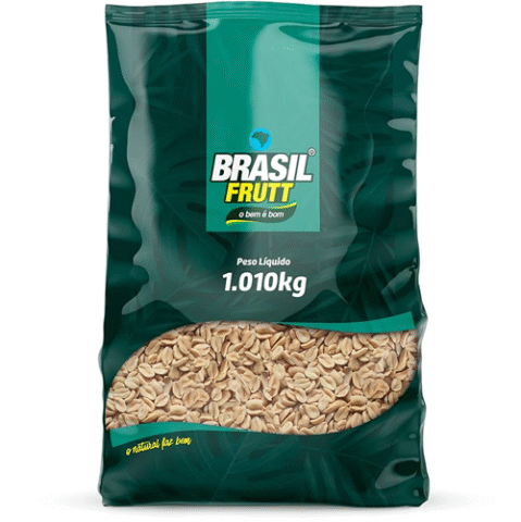 Amendoim sem Pele Torrado sem Sal 1.010kg Brasil Frutt