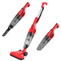 Aspirador de Pó Vertical 2 em 1 Britânia 1250W Vermelho 127V
