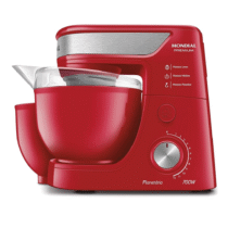 Batedeira Planetária Mondial 700W Vermelho/Inox 110V