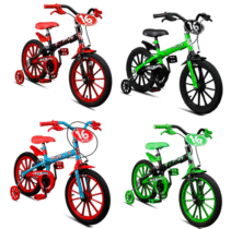 Bicicleta Infantil Aro 16 Star Boy Com Rodinha STX (4 cores)