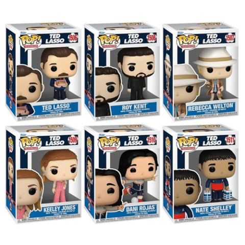 Bonecos Funko Ted Lasso Pop com 50% OFF