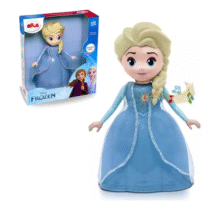 Boneca com Mecanismo Frozen Elsa 8 Frases 24cm Elka