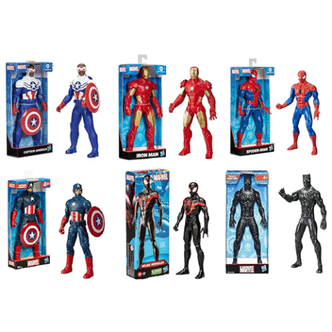 Bonecos Marvel com até 45% OFF