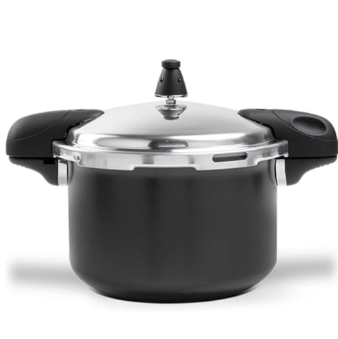 Brinox Panela de Pressão Pressure Indução 5,4L Ceramic Antiaderente Preto
