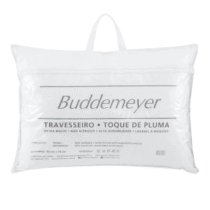 Buddemeyer Travesseiro 50x70cm Toque de Pluma Algodão Branco