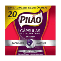 Café Pilão Cápsula Intenso com 20 Cápsulas