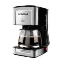 Cafeteira Elétrica Dolce Arome Mondial 550W Preto/Inox 110V