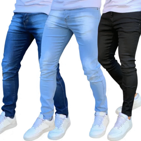 Calça Jeans Masculina Elastano Lycra Zilak Jeans