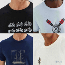 Camisetas Masculina Hering com 50% OFF + Cupom 15% OFF