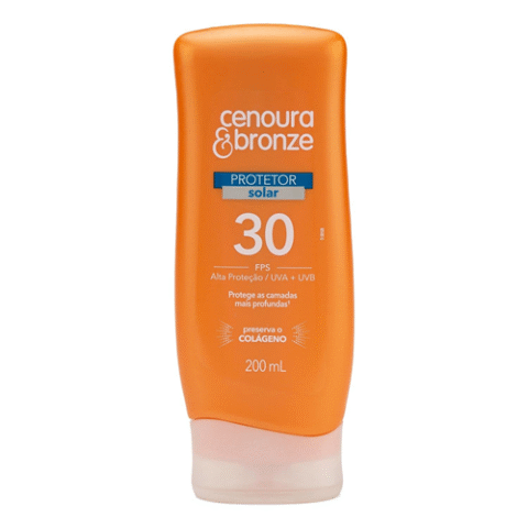 Cenoura e Bronze Protetor Solar Fps30 200ml