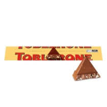 4 Unidades Chocolate Toblerone Ao Leite Nougat De Mel E Amêndoas 100g