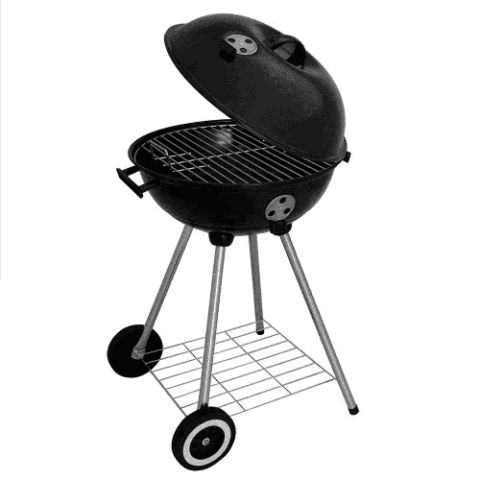 Churrasqueira Esmaltada A Bafo Guarapari 46cm Mor