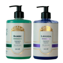 Coala Sabonete Liquido Lavanda ou Bambu 500ml