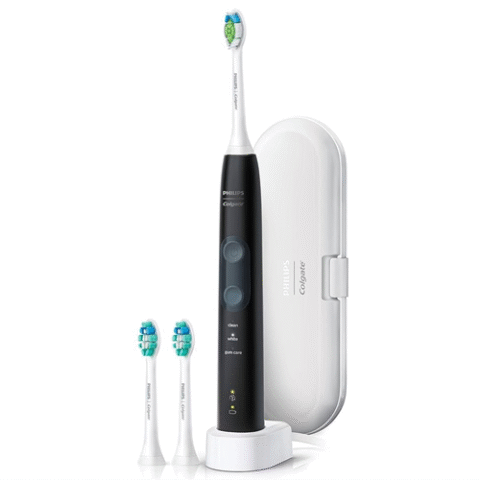Colgate Philips Sonic Pro 50 Escova De Dente Elétrica Recarregável Bivolt + 2 Refis + Estojo De Viagem