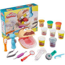 Conjunto Massinha Play Doh Brincando De Dentista Hasbro