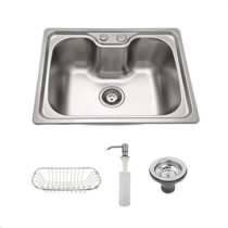 Cuba Pia Cozinha Gourmet Aço Inox 50cm×40cm Tubrax C/ Acessórios