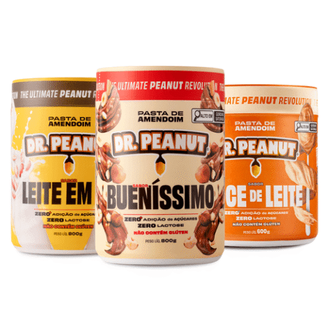Dr. Peanut Pasta De Amendoim Zero Lactose 800g (6 Sabores)