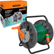 Enrolador de Mangueira Fixo Tramontina p/ até 55m