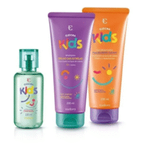 Eudora Kids Colônia Imaginação + Shampoo + Condicionador Verde