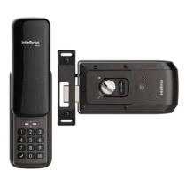 Fechadura Digital Para Uso Interno e Externo FR 10 Preto Intelbras