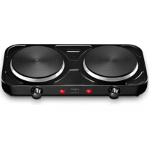 Fogão Elétrico Portátil Elgin 2 Bocas 2000w 5 Níveis
