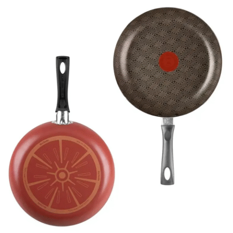 Frigideira Rochedo Facilita Vermelho 24cm Antiaderente Resist