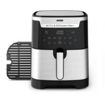 Fritadeira sem Óleo Arno Airfry & Grill Expert Maxx Digital 6,5L com 8 Programas Inox