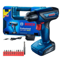 Furadeira Parafusadeira Bosch GSR 1000 Smart 12V com Maleta + Acessórios