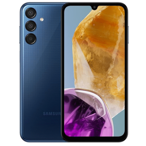 Galaxy M15 5G 128GB Câmera Tripla até 50MP 6.000mAh Azul escuro