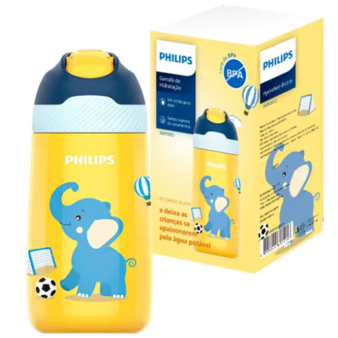 Garrafa Térmica Infantil Philips Elefante 350ml