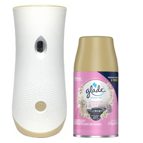 Glade Desodorizador Automatic Spray Aparelho + Refil Lembrança De Infância 269ml