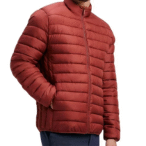 Jaqueta Hering Masculina Puffer Matelassê Vinho