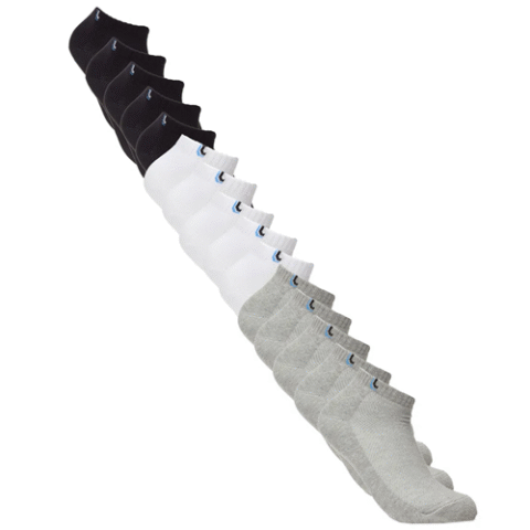 Kit 15 Pares Lupo Meias Masculino E Feminino Casuais